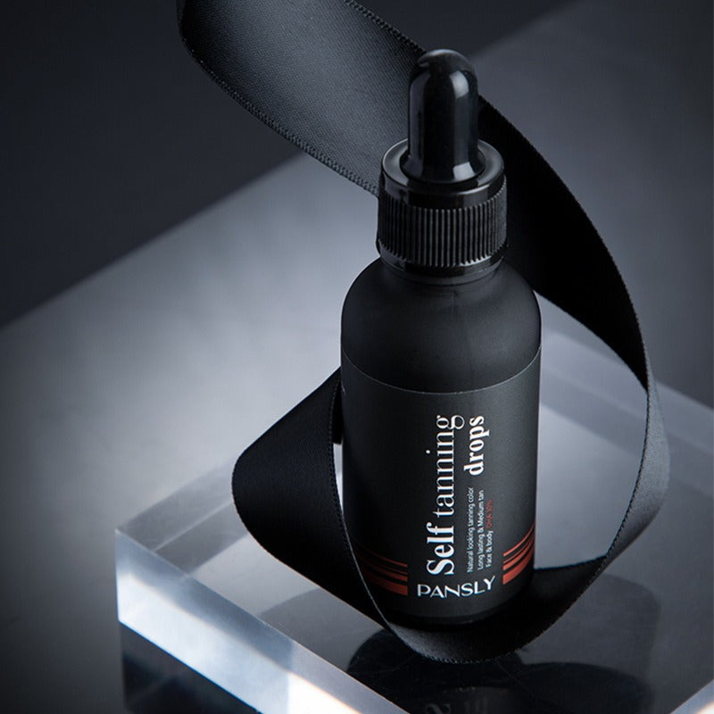 Mei Hei Shui Wheat Color Sun Free Natural Black Effect Fixed Color Mousse Self Tanning Drops