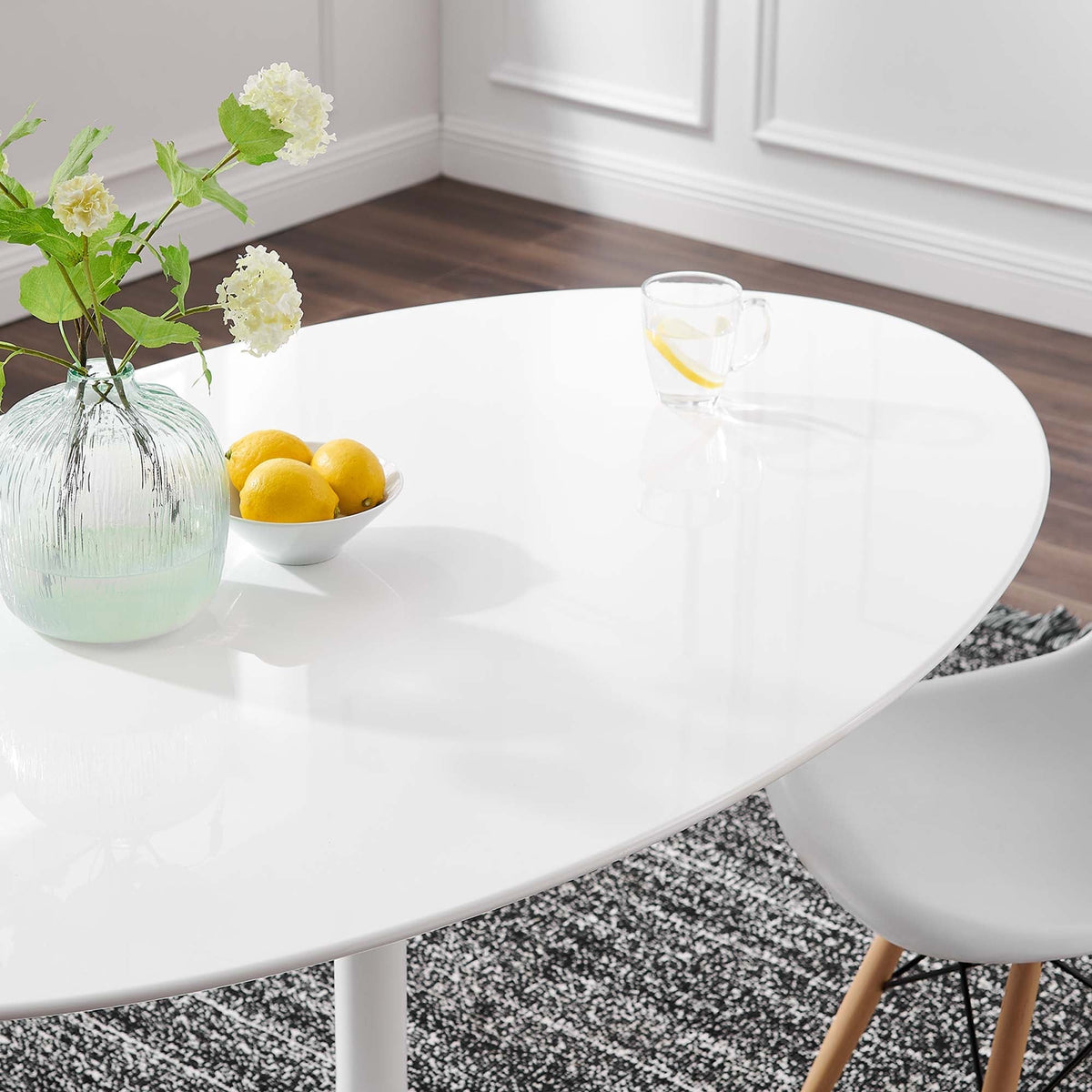 Lippa Oval Wood Dining Table by Modway
