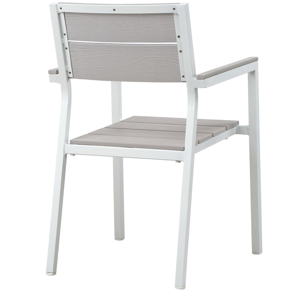 Maine 3 Piece Outdoor Patio Dining Set by Modway - EEI-1759