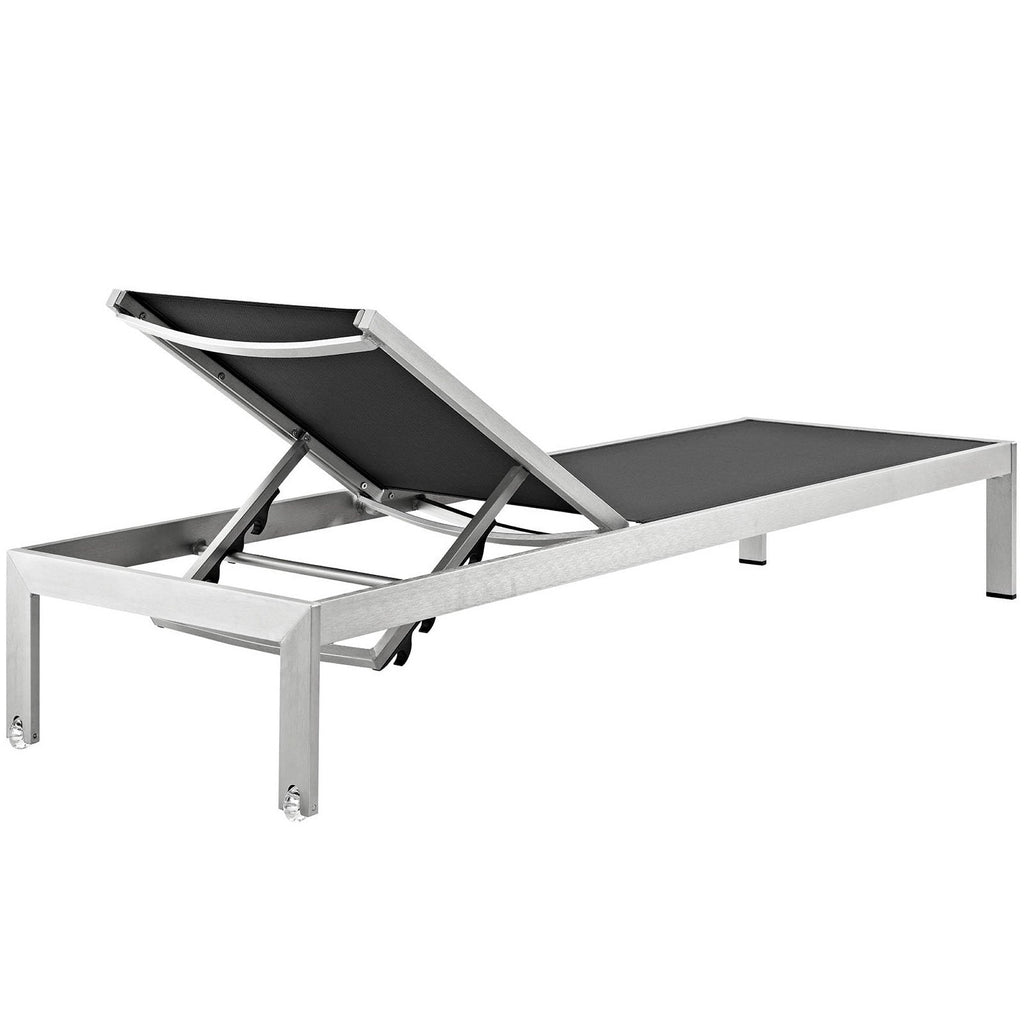 Shore Outdoor Patio Aluminum Chaise Set of 6 by Modway - EEI-2474