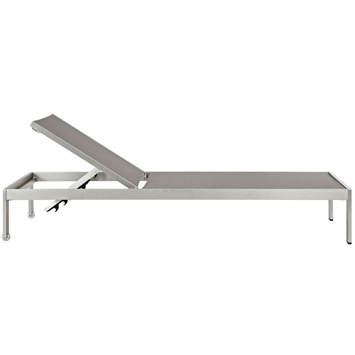 Shore Outdoor Patio Aluminum Chaise Set of 6 by Modway - EEI-2474