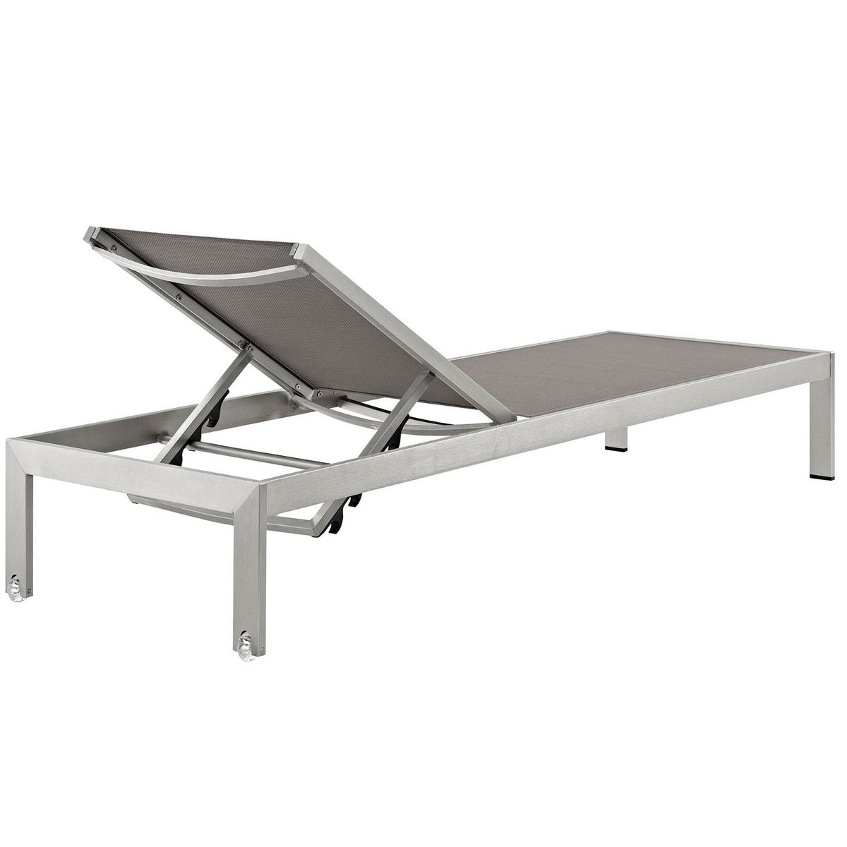 Shore Outdoor Patio Aluminum Chaise Set of 6 by Modway - EEI-2474