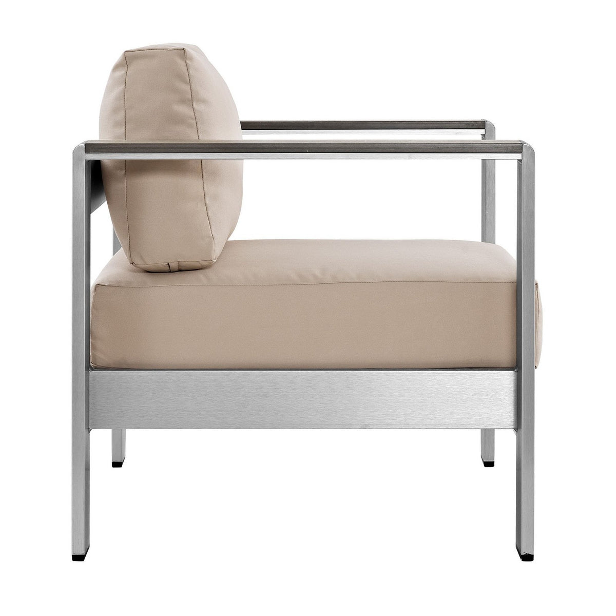 Shore 3 Piece Outdoor Patio Aluminum Set by Modway - EEI-2599