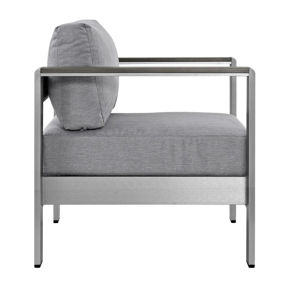Shore 3 Piece Outdoor Patio Aluminum Set by Modway - EEI-2599