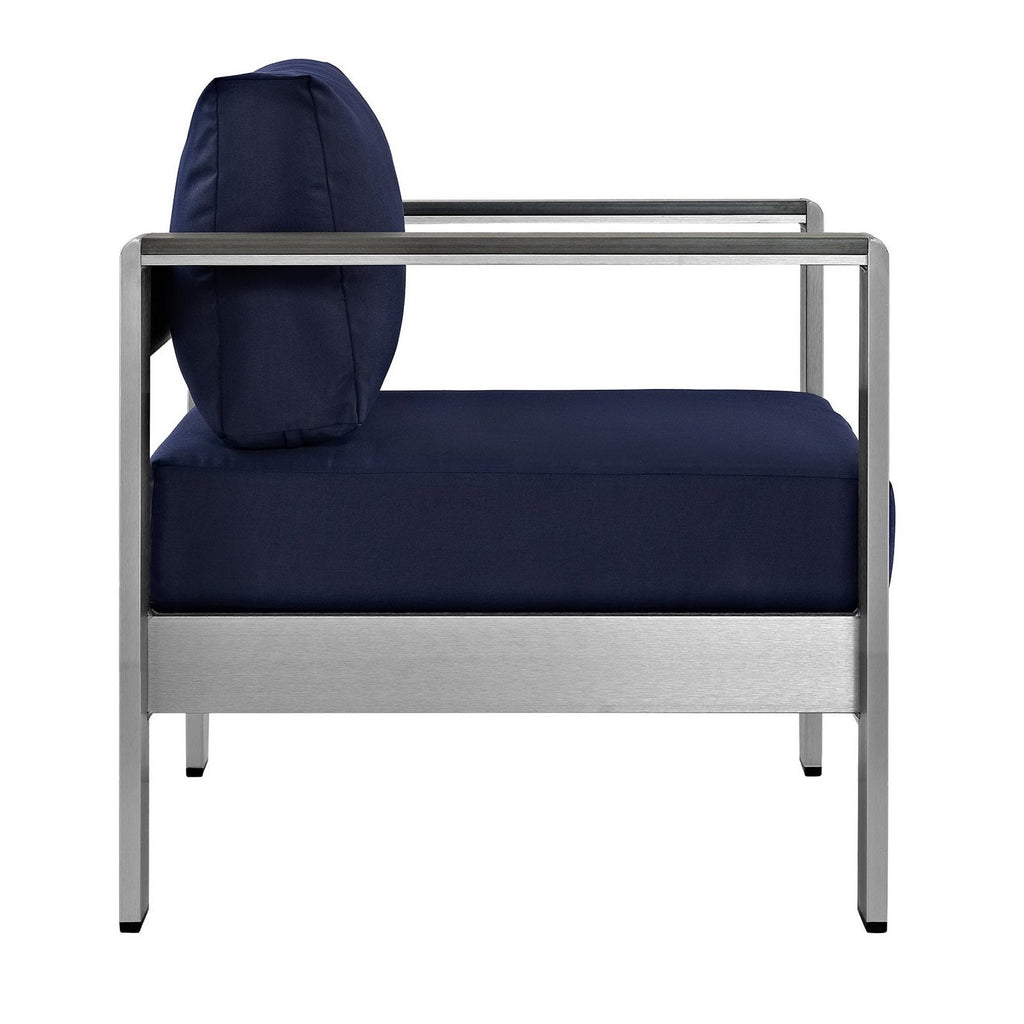 Shore 3 Piece Outdoor Patio Aluminum Set by Modway - EEI-2599