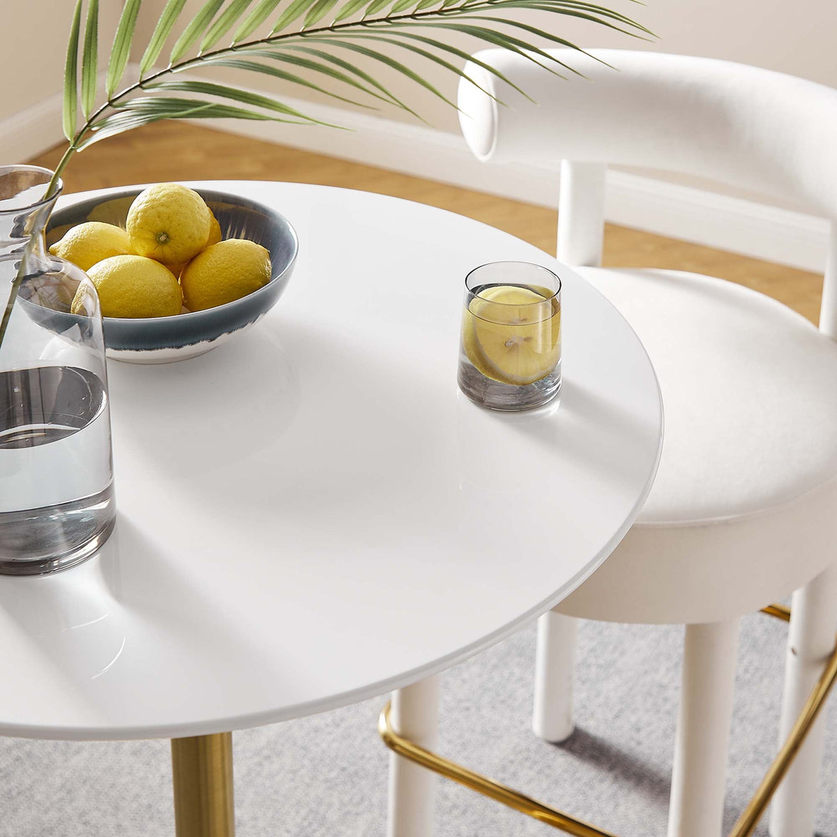Lippa 28" Round Wood Bar Table by Modway - EEI-3262