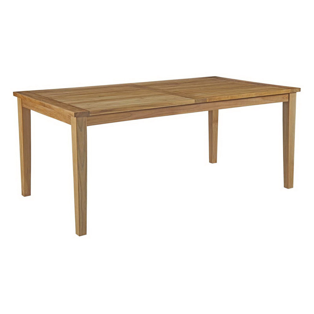 Marina 7 Piece Outdoor Patio Teak Dining Set by Modway - EEI-3295