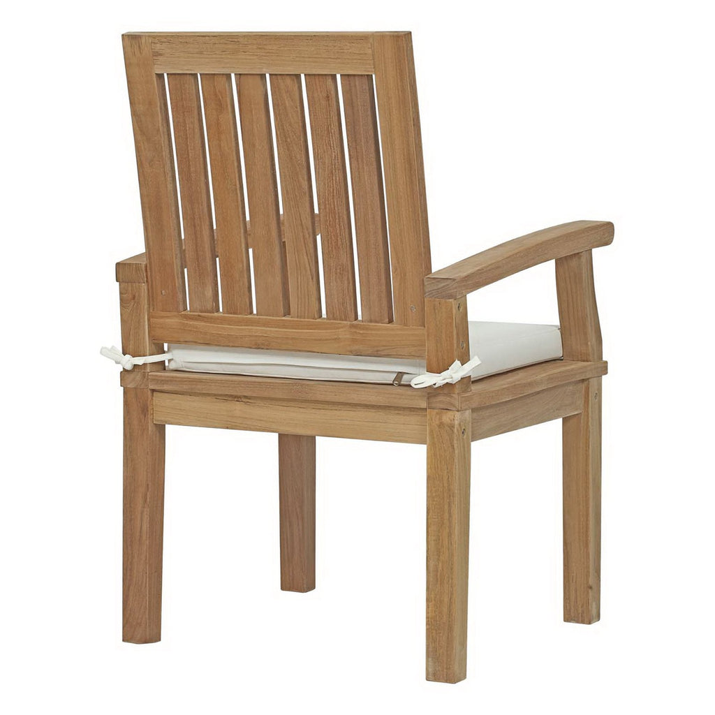 Marina 9 Piece Outdoor Patio Teak Dining Set by Modway - EEI-3312