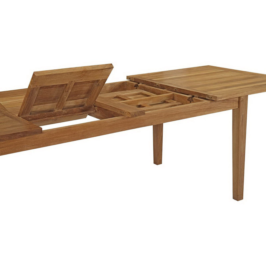 Marina 9 Piece Outdoor Patio Teak Dining Set by Modway - EEI-4034