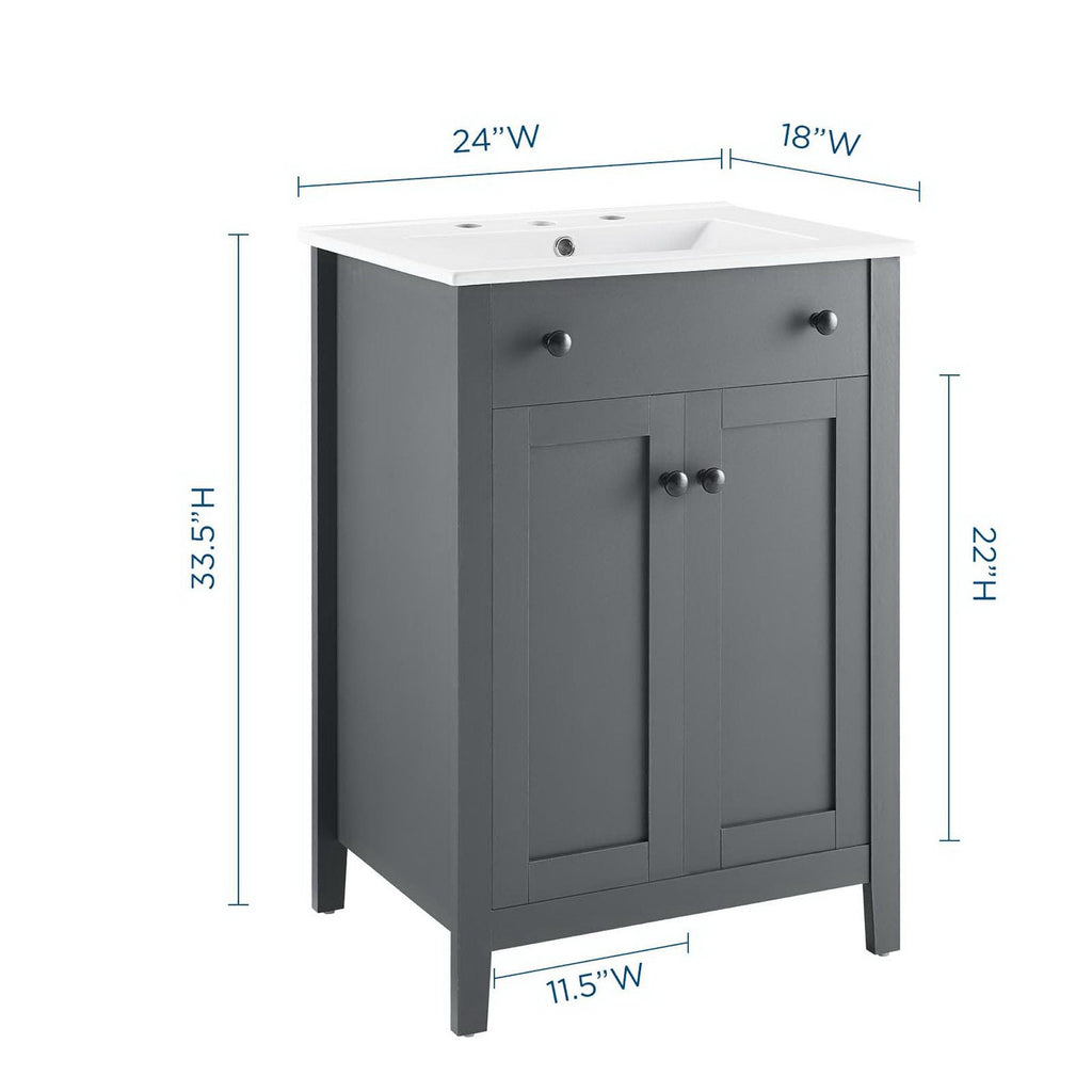 Nantucket Bathroom Vanity by Modway