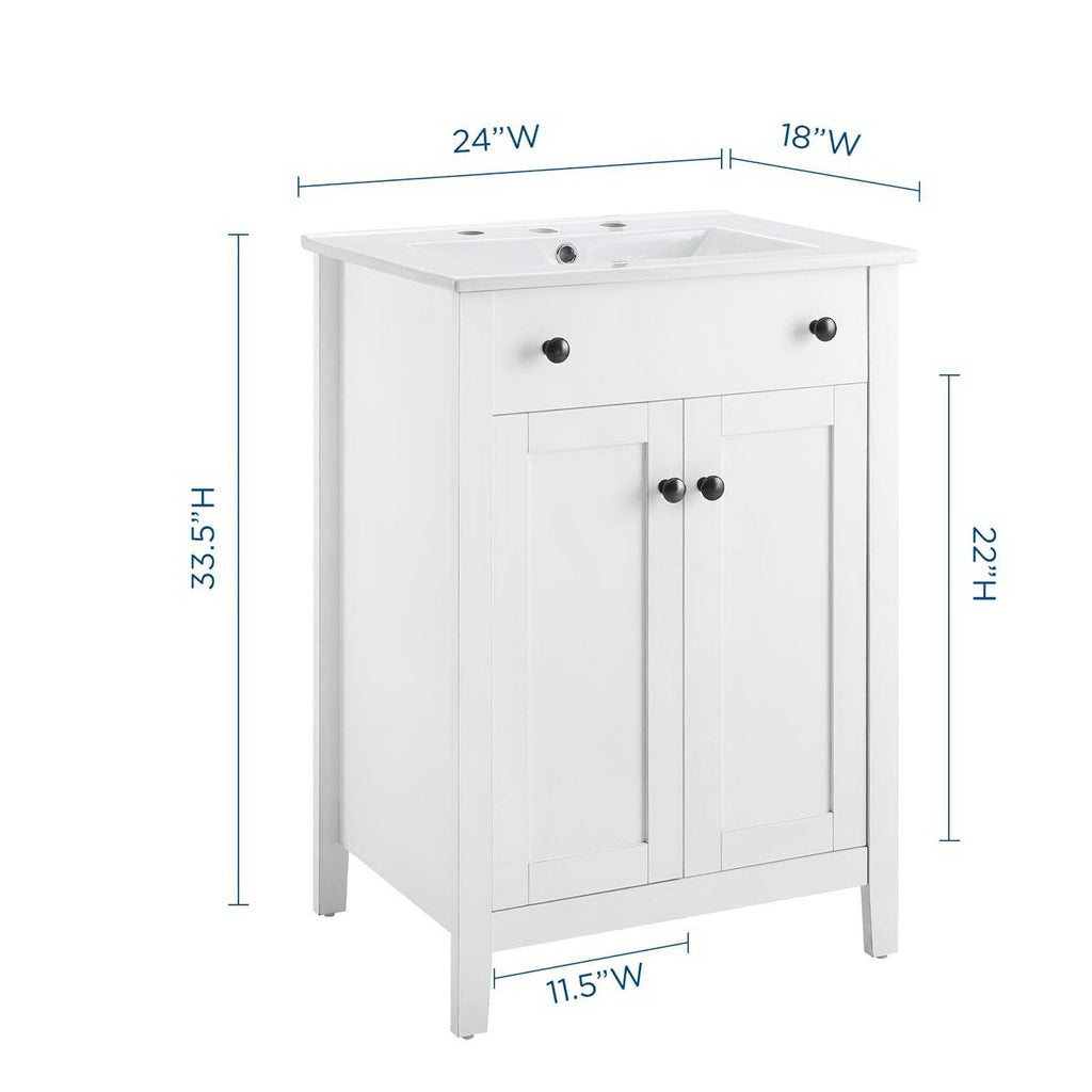 Nantucket Bathroom Vanity by Modway