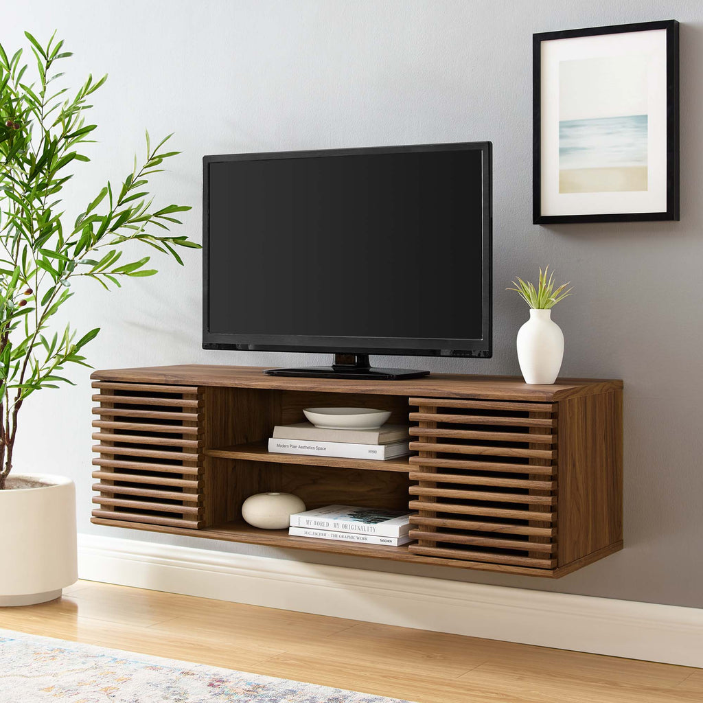 Render Wall-Mount Media Console TV Stand by Modway