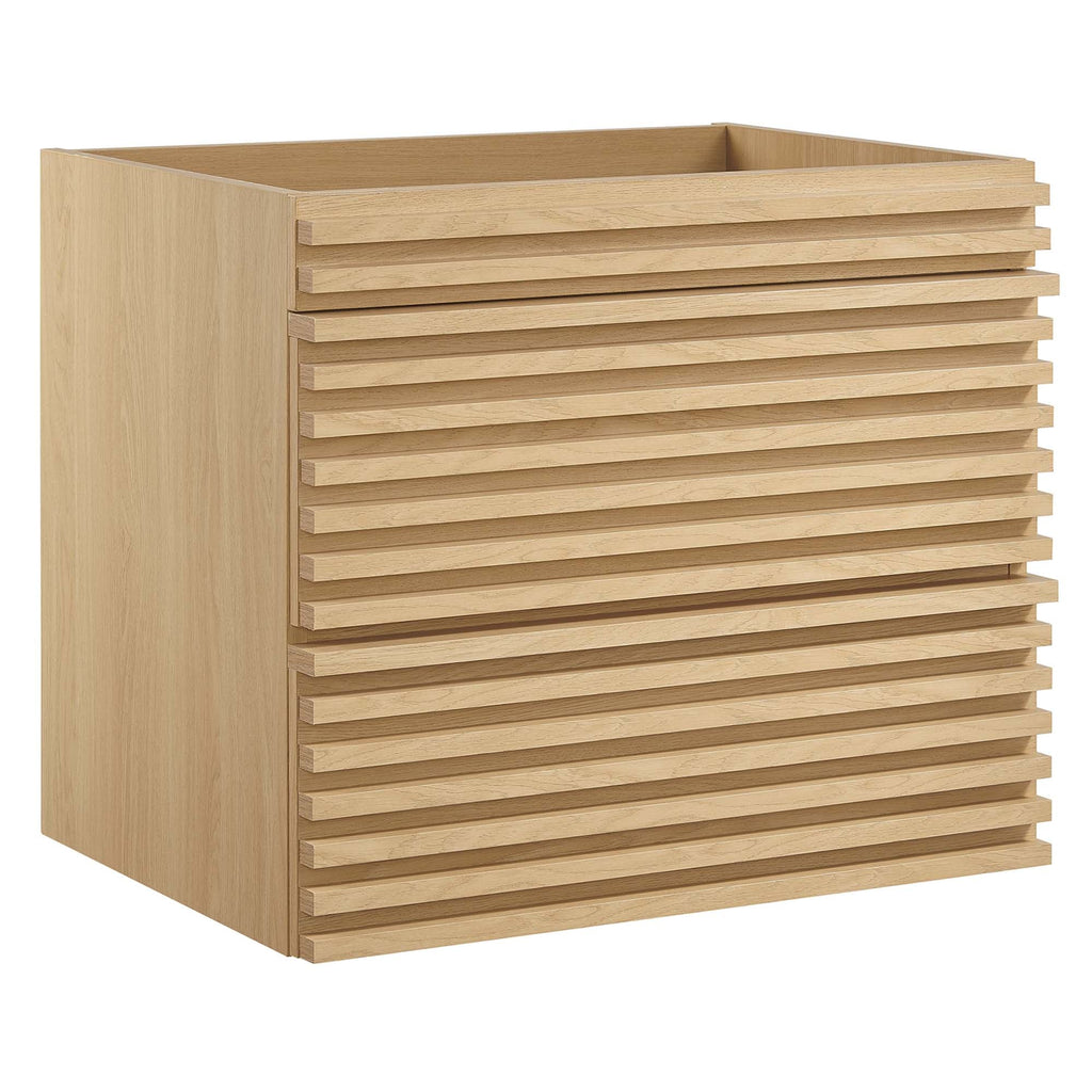 Render Wall-Mount Bathroom Vanity Cabinet by Modway