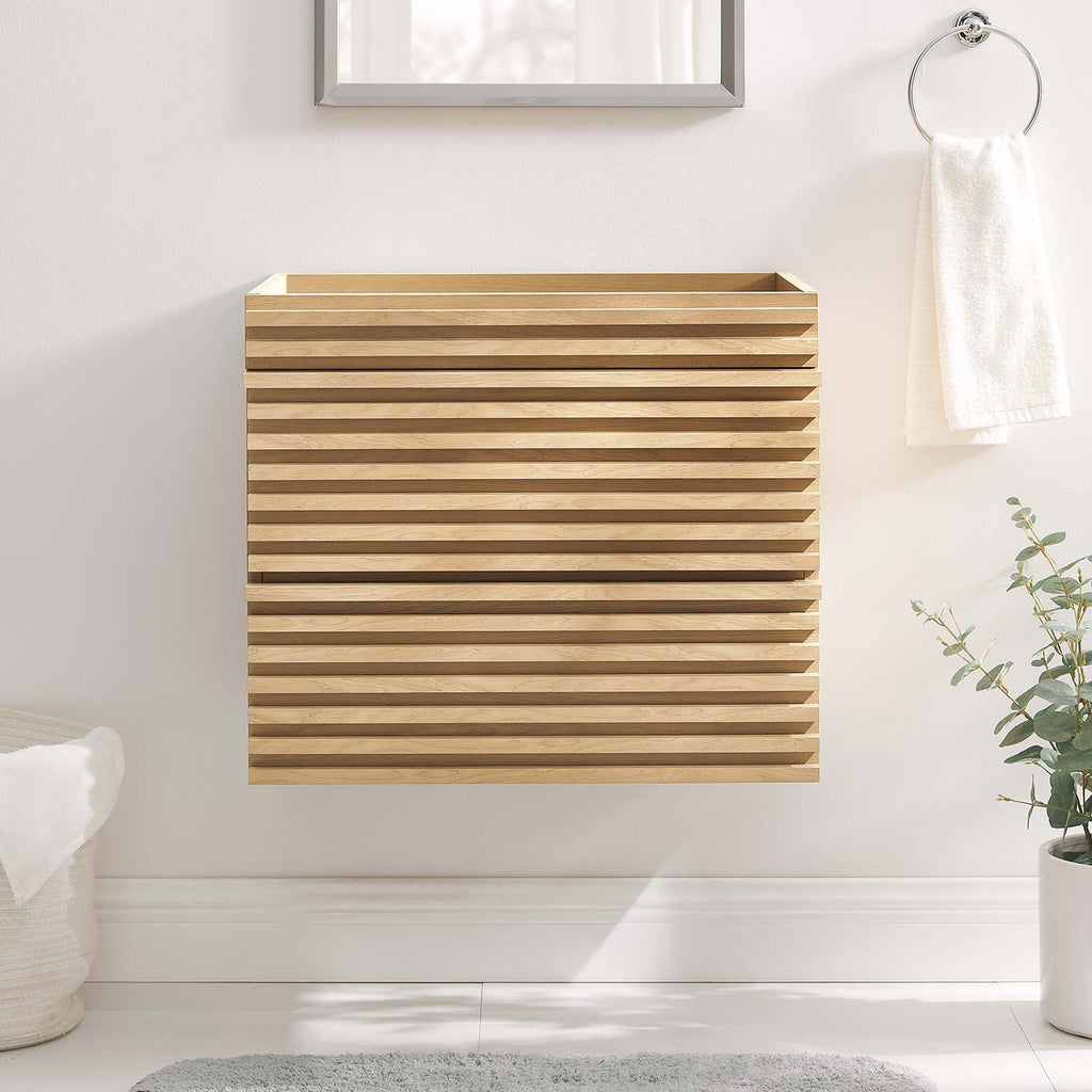 Render Wall-Mount Bathroom Vanity Cabinet by Modway