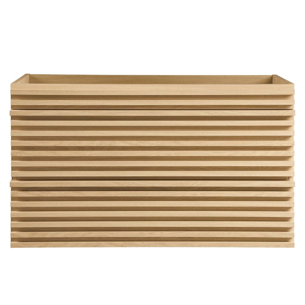 Render Wall-Mount Bathroom Vanity Cabinet by Modway