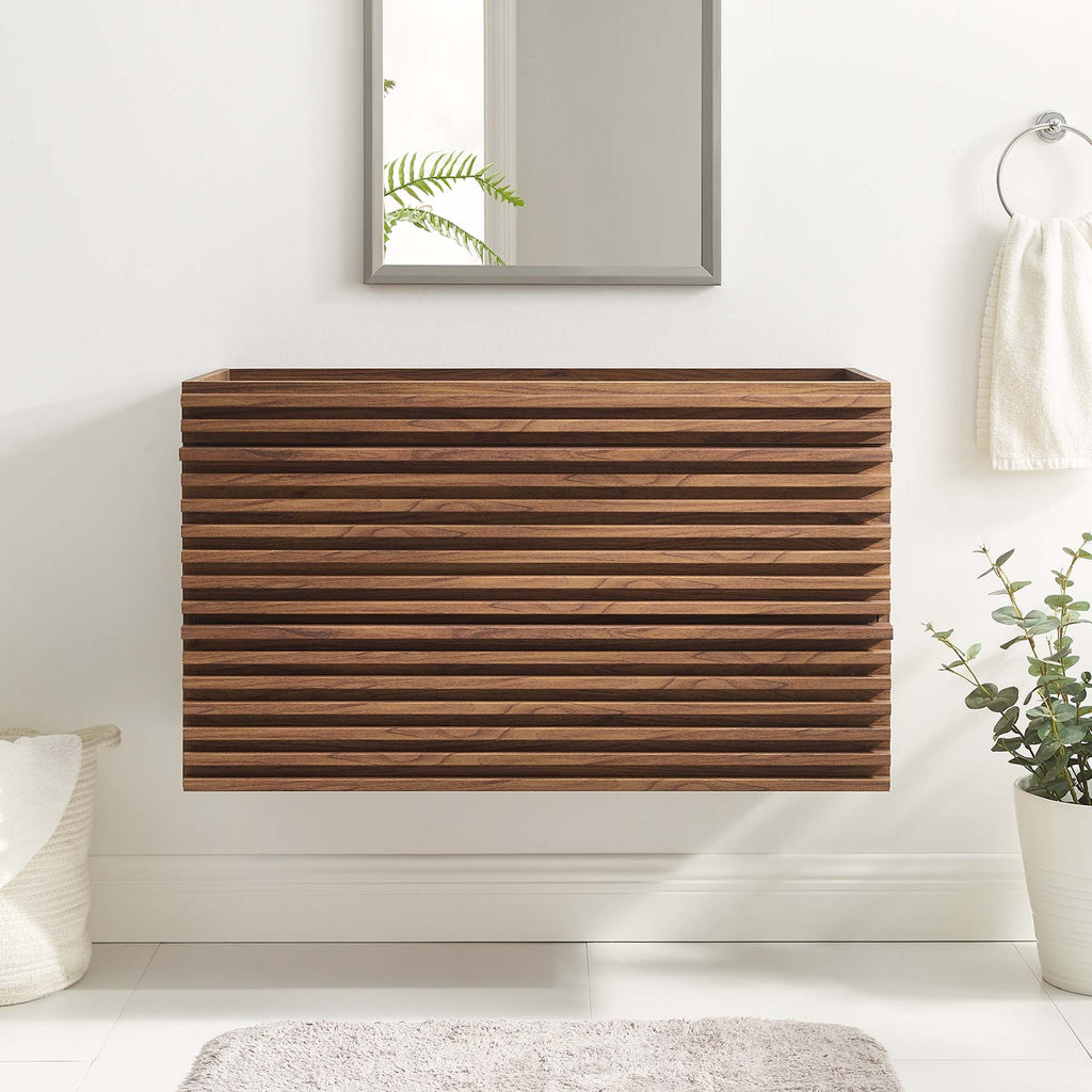 Render Wall-Mount Bathroom Vanity Cabinet by Modway