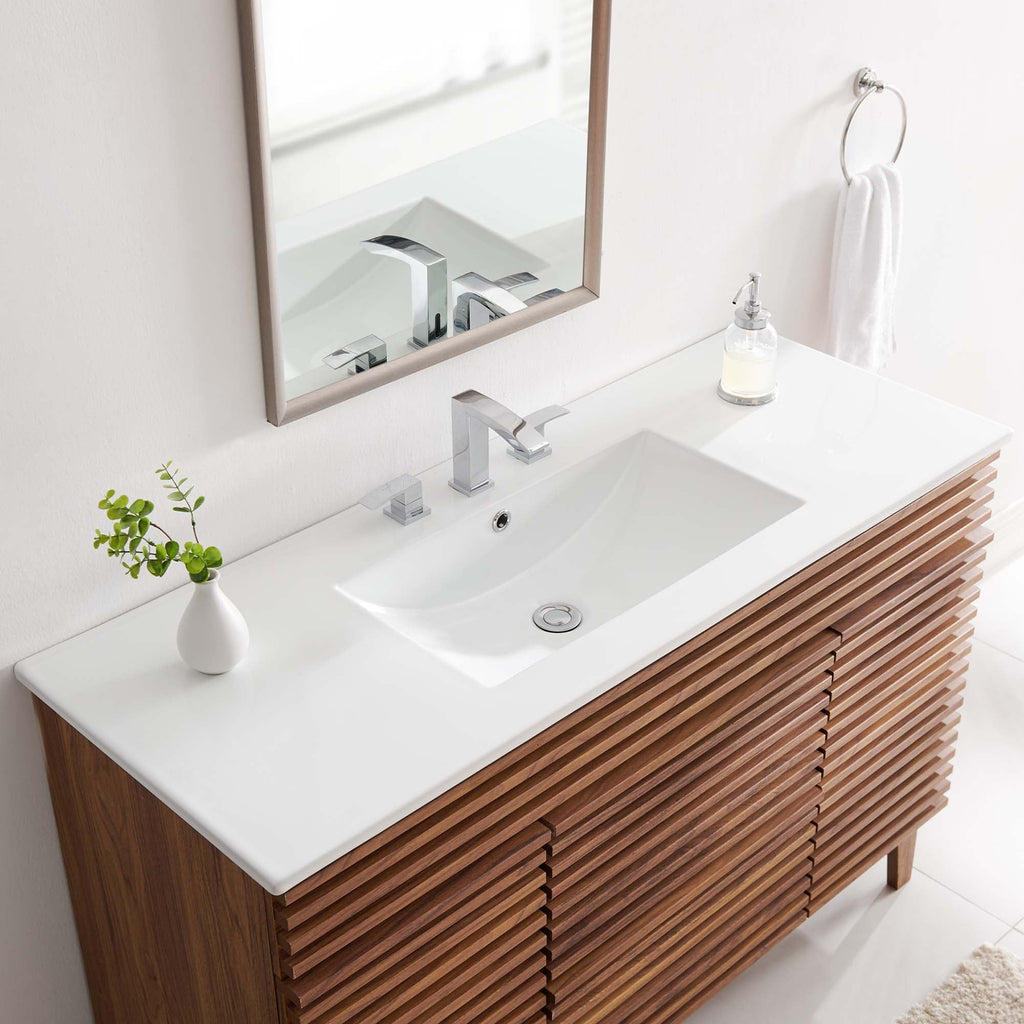 Cayman Single Basin Bathroom Sink by Modway