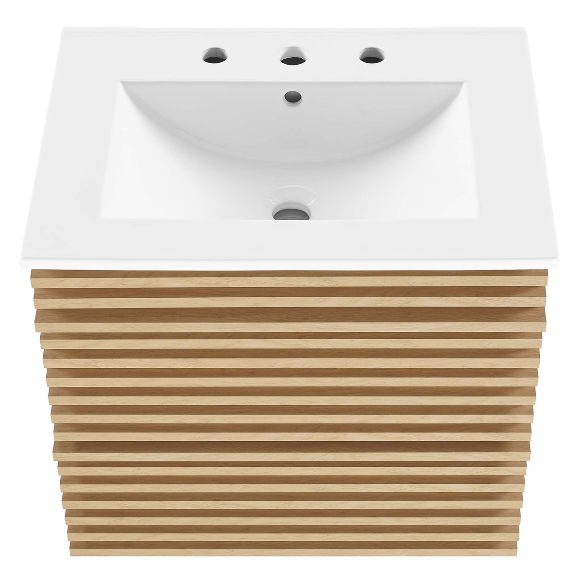 Render Wall-Mount Bathroom Vanity by Modway