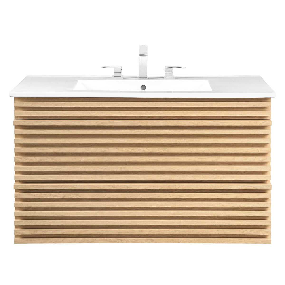 Render Wall-Mount Bathroom Vanity by Modway