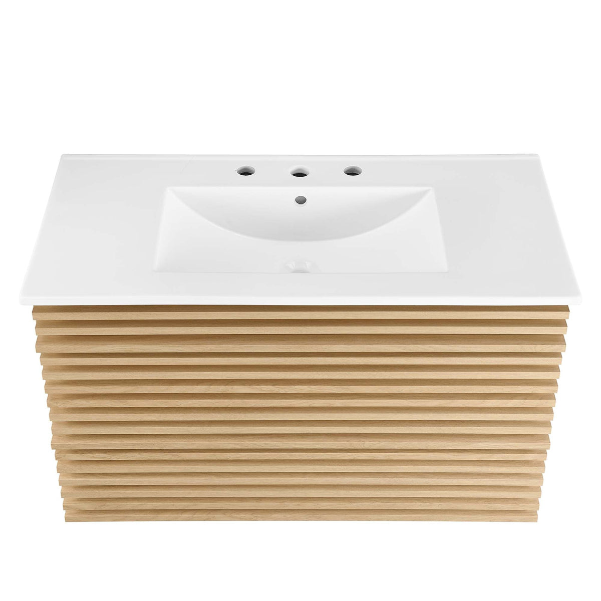 Render Wall-Mount Bathroom Vanity by Modway