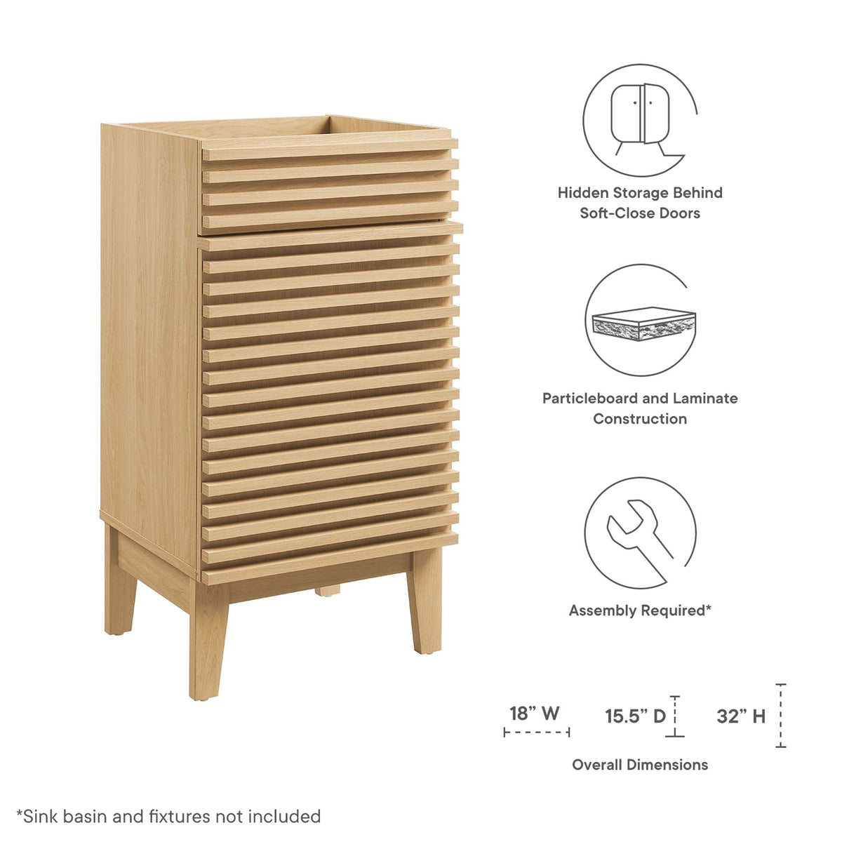 Render Bathroom Vanity Cabinet by Modway