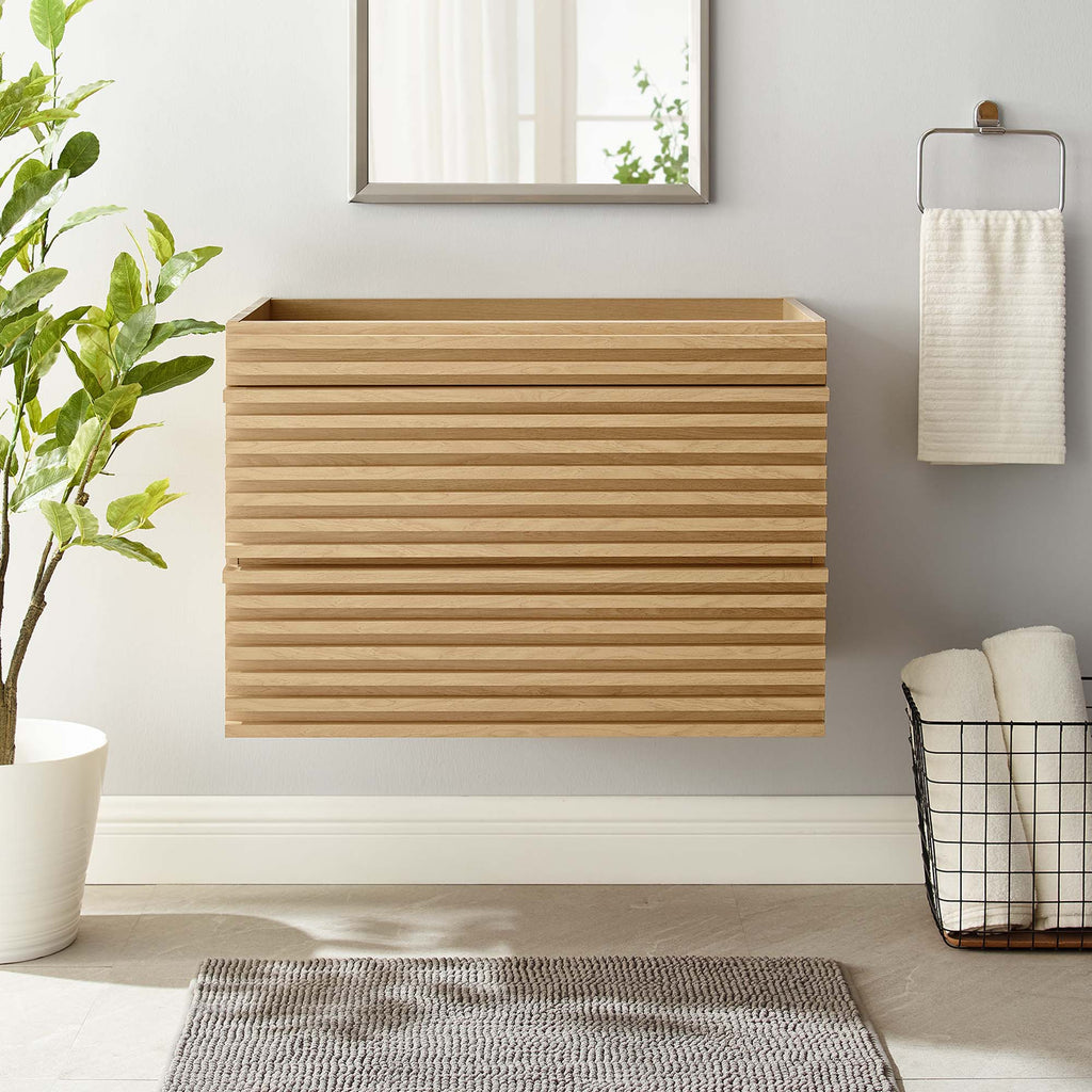 Render Wall-Mount Bathroom Vanity Cabinet by Modway