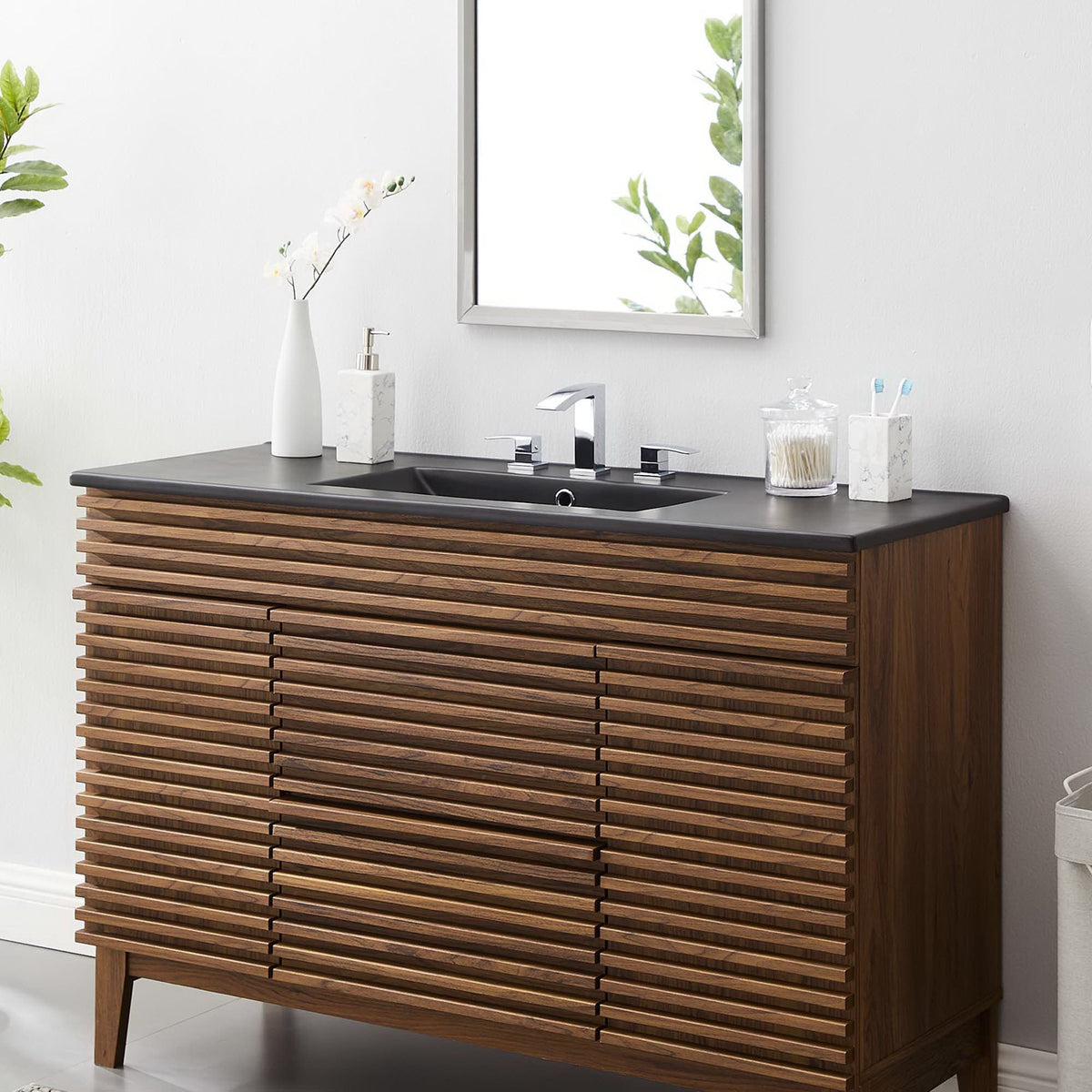 Cayman Single Basin Bathroom Sink by Modway
