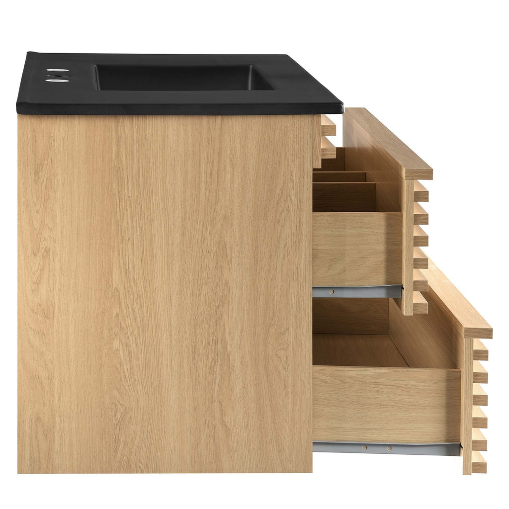 Render Wall-Mount Bathroom Vanity by Modway