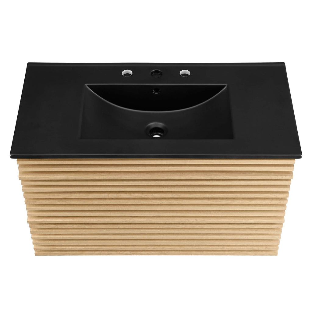 Render Wall-Mount Bathroom Vanity by Modway