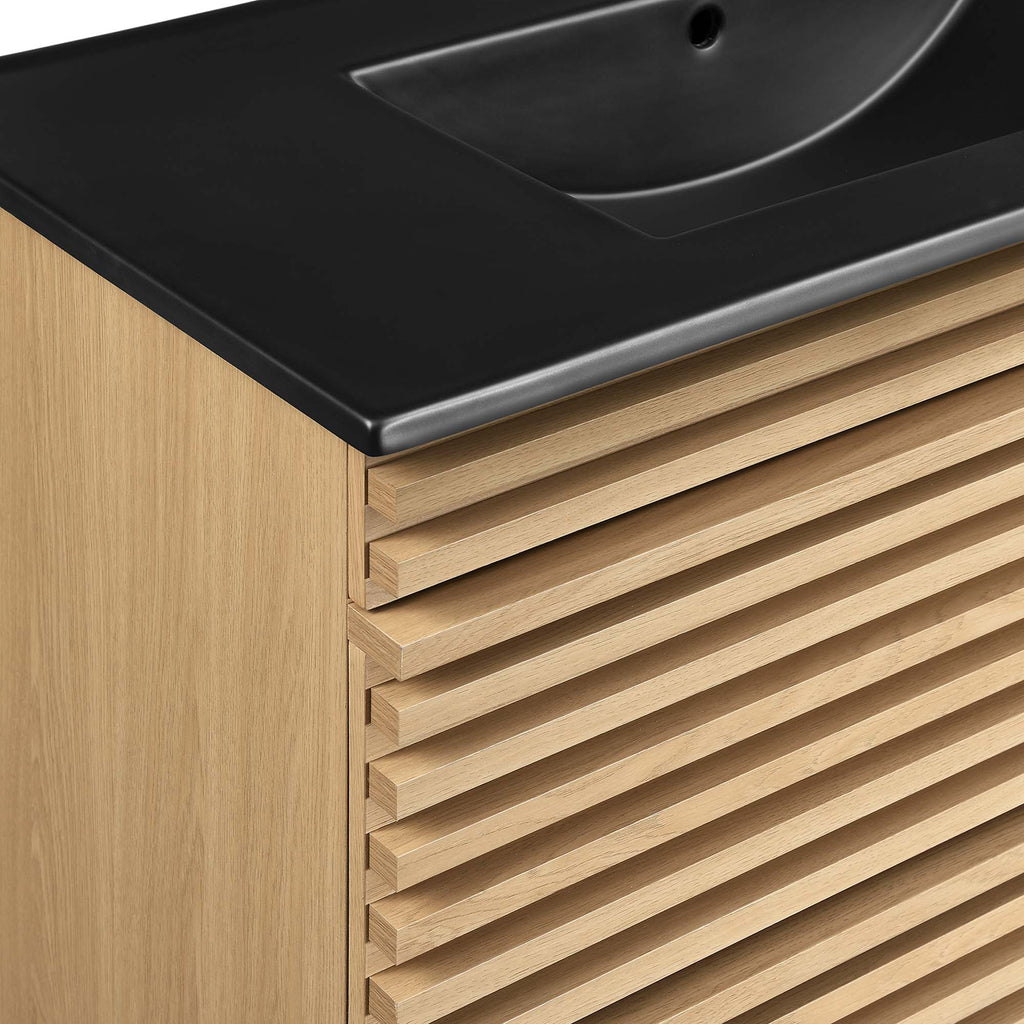 Render Wall-Mount Bathroom Vanity by Modway