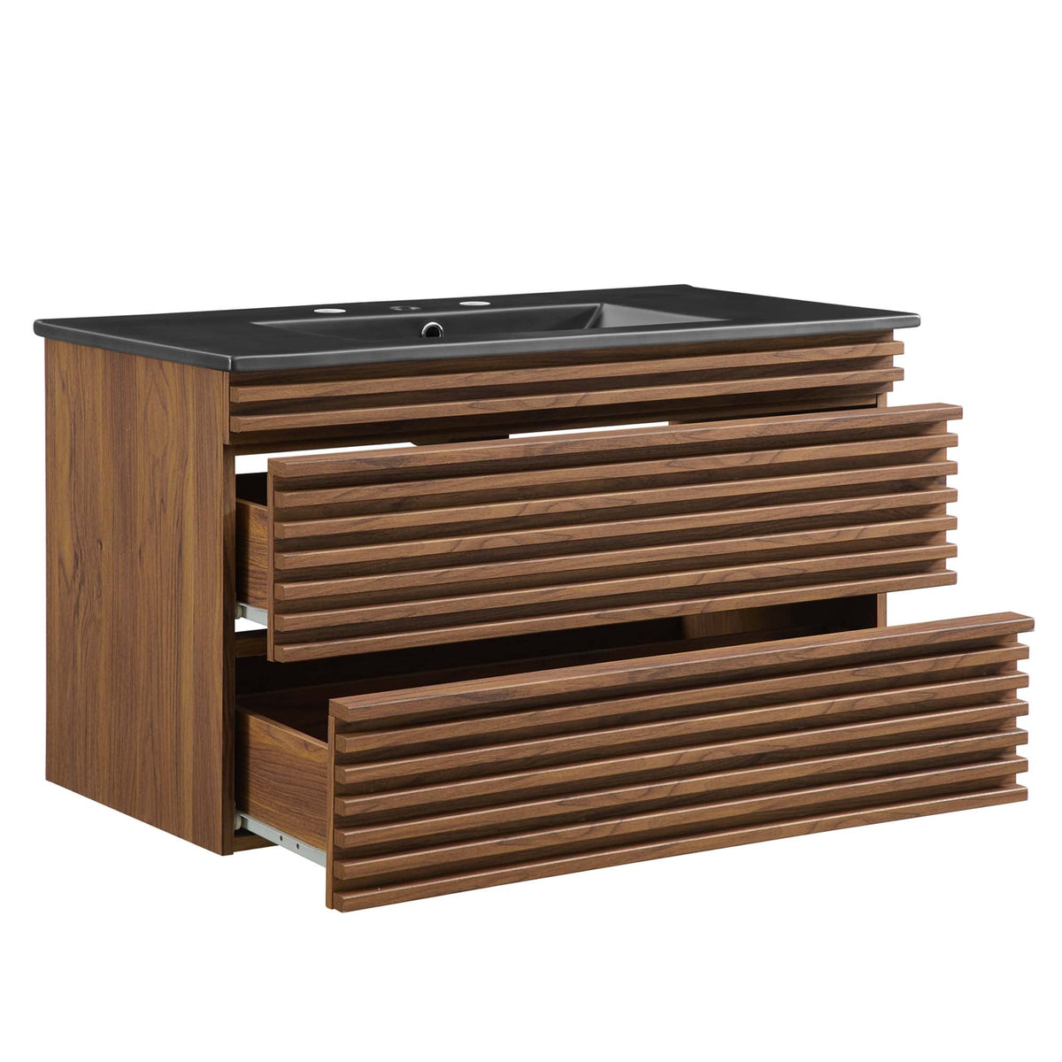 Render Wall-Mount Bathroom Vanity by Modway