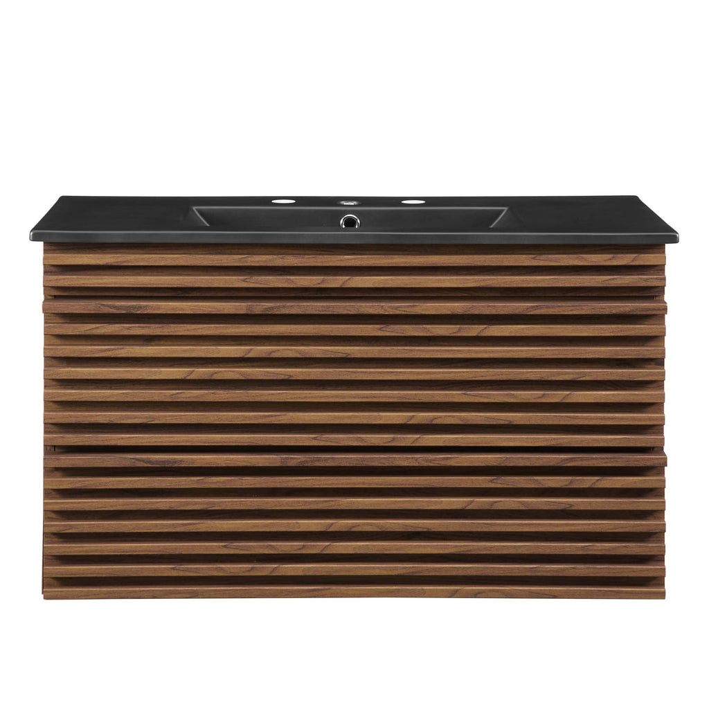 Render Wall-Mount Bathroom Vanity by Modway