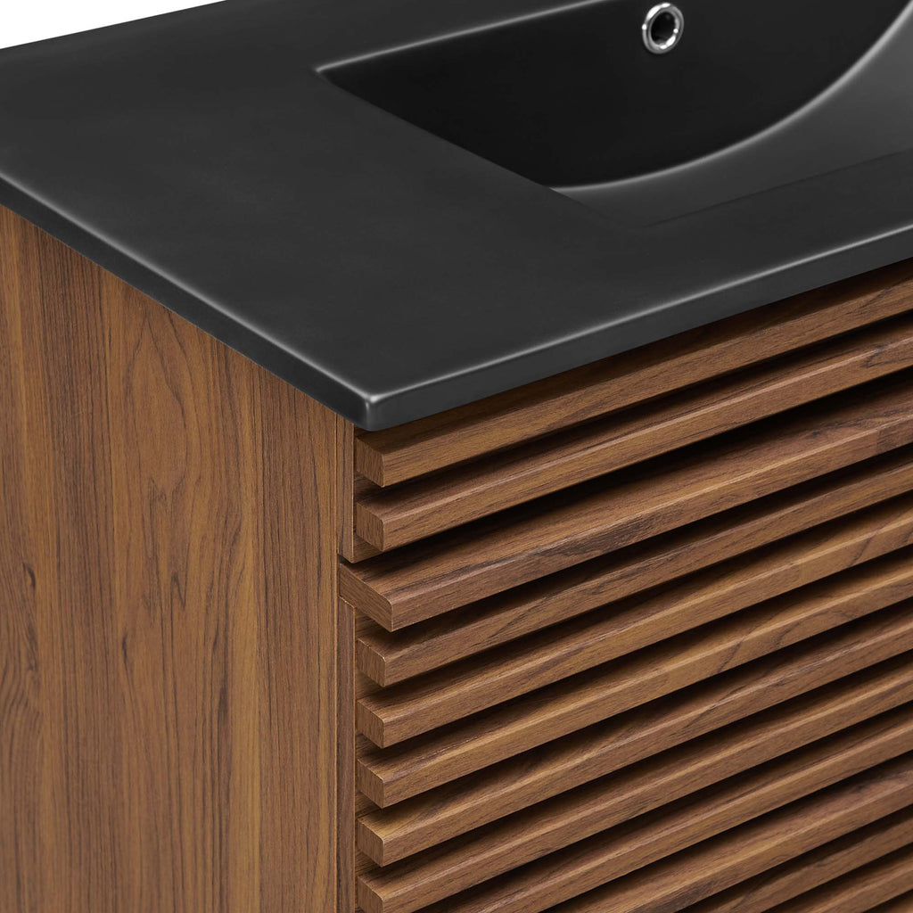 Render Wall-Mount Bathroom Vanity by Modway