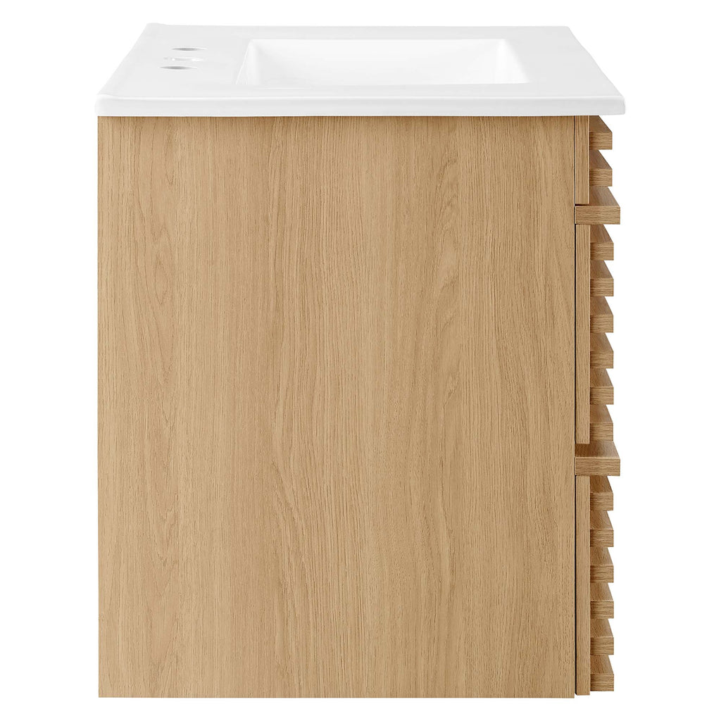 Render Wall-Mount Bathroom Vanity by Modway