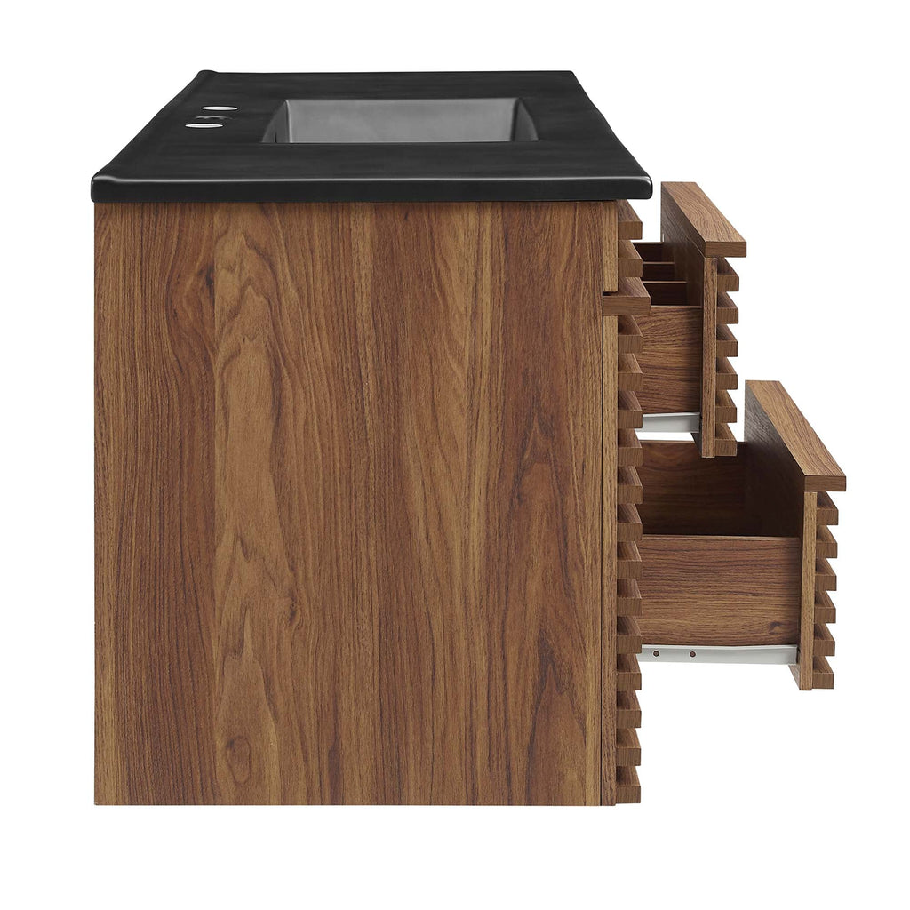 Render Wall-Mount Bathroom Vanity by Modway
