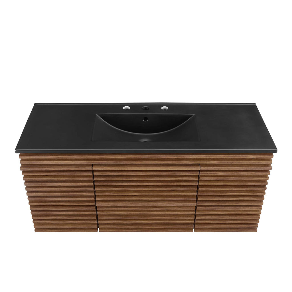 Render Wall-Mount Bathroom Vanity by Modway