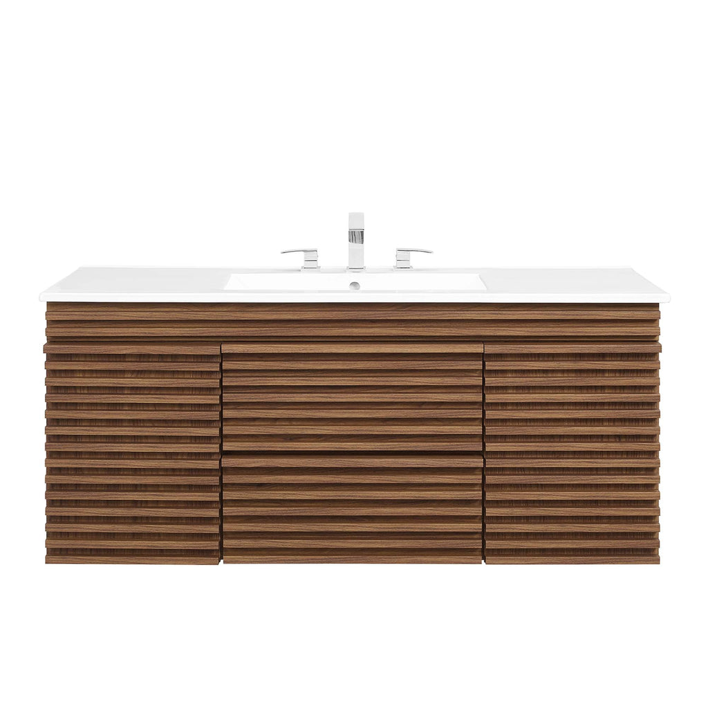 Render Wall-Mount Bathroom Vanity by Modway