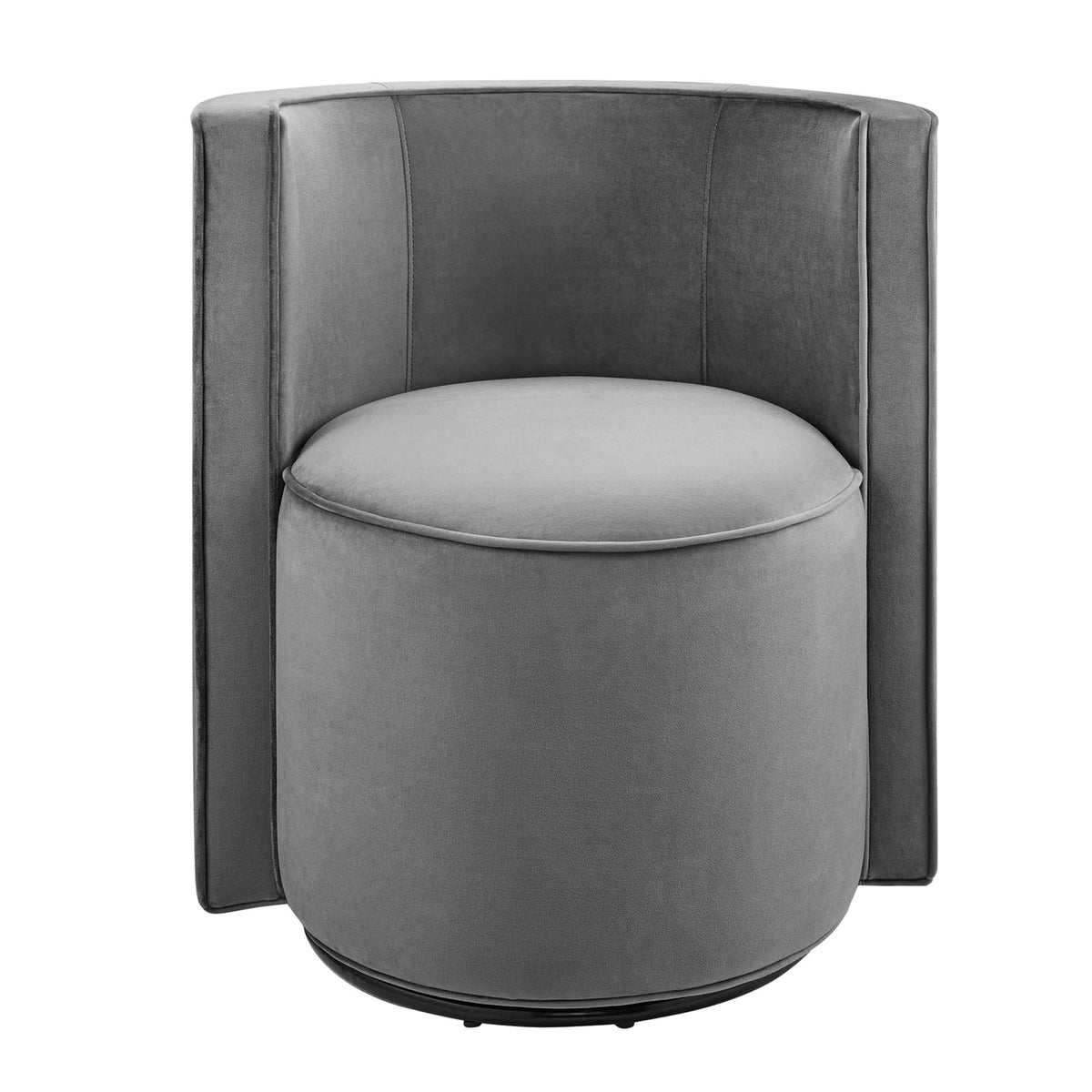 Della Performance Velvet Fabric Swivel Chair by Modway
