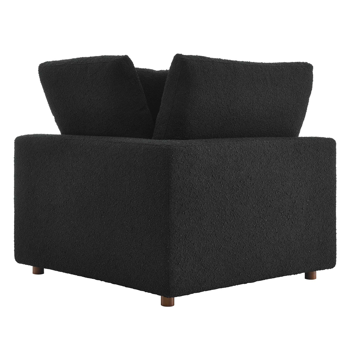 Commix Down Filled Overstuffed Boucle Fabric Corner Chair by Modway