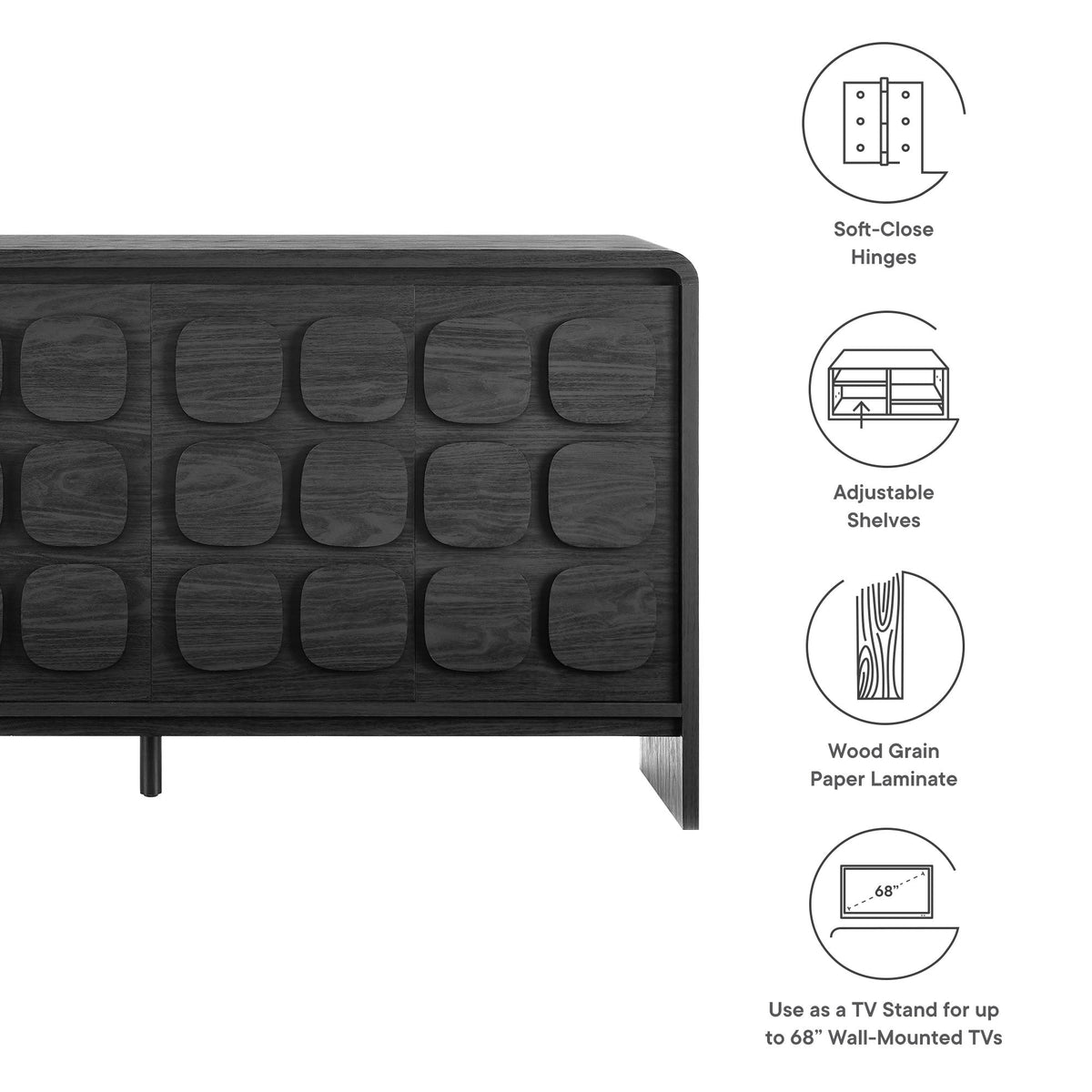 Toscana 61" Sideboard by Modway