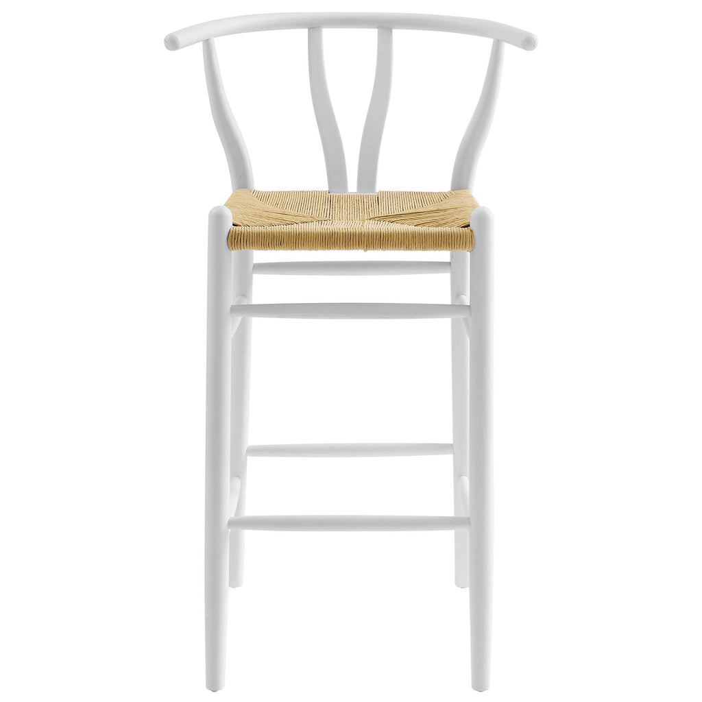 Amish Wood Bar Stool by Modway