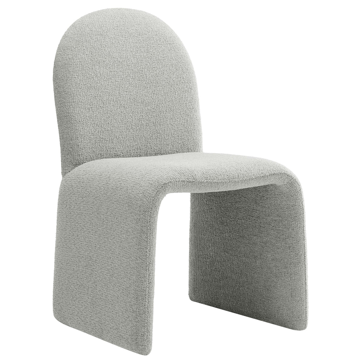 Junia Boucle Upholstered Armless Dining Chair by Modway