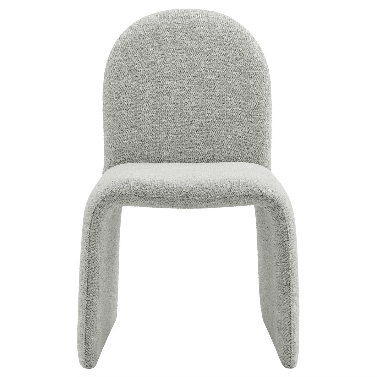 Junia Boucle Upholstered Armless Dining Chair by Modway