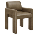 Daven Vegan Leather Dining Armchair by Modway
