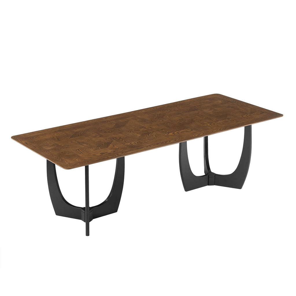 Wrenly 94-Inch Walnut Dining Table by Modway