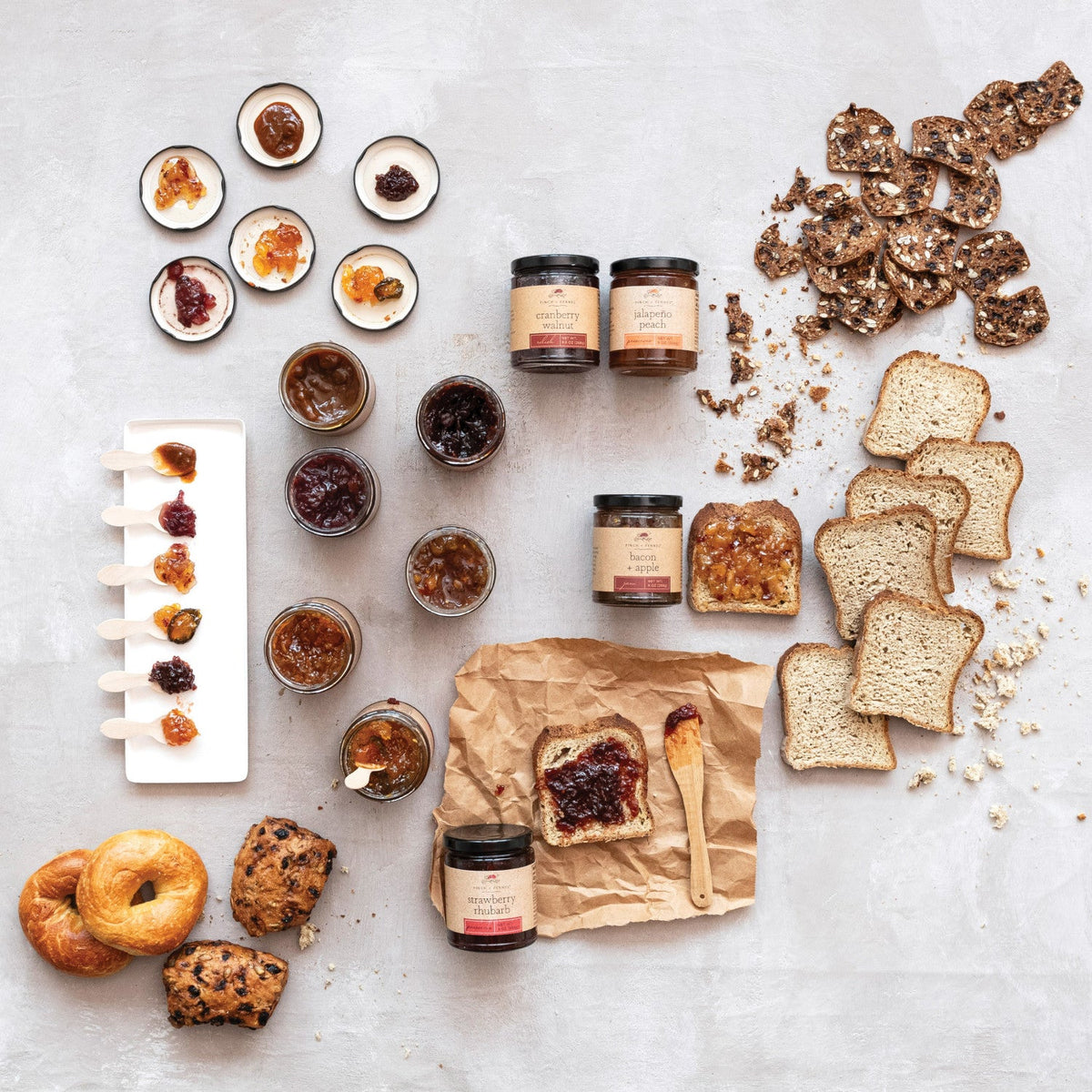 Strawberry Rhubarb Preserves | Finch & Fennel