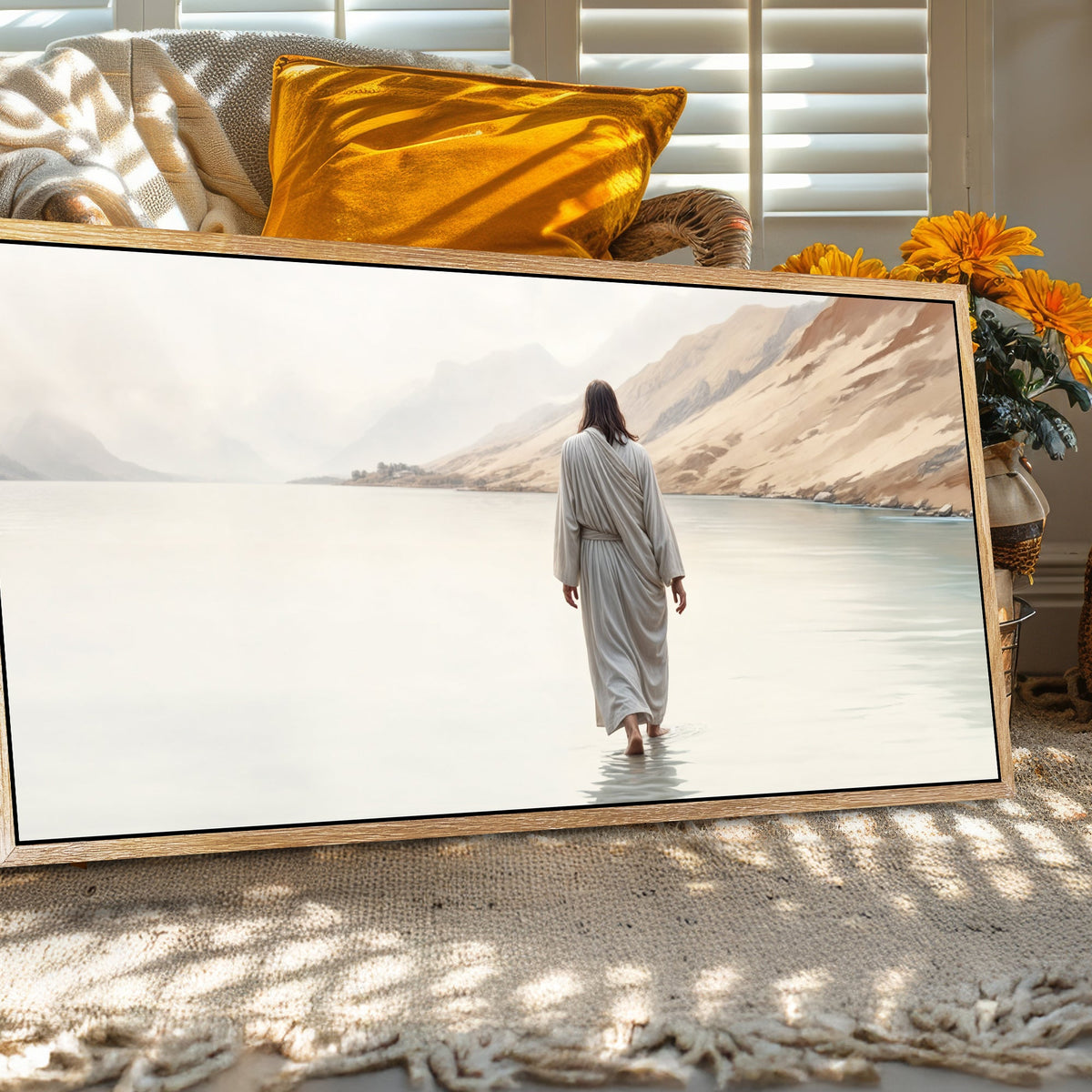 Walking on Water - Faith Wall Art XI