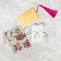 C.E.O Spinner Necklace (Stainless Steel) + Bookmark — Create • Express • Own