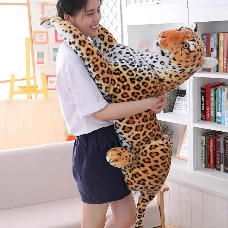 Giant Tiger/Panther Plush Toy (11.8-47.2 in) - Soft Stuffed Animal Pillow Gift