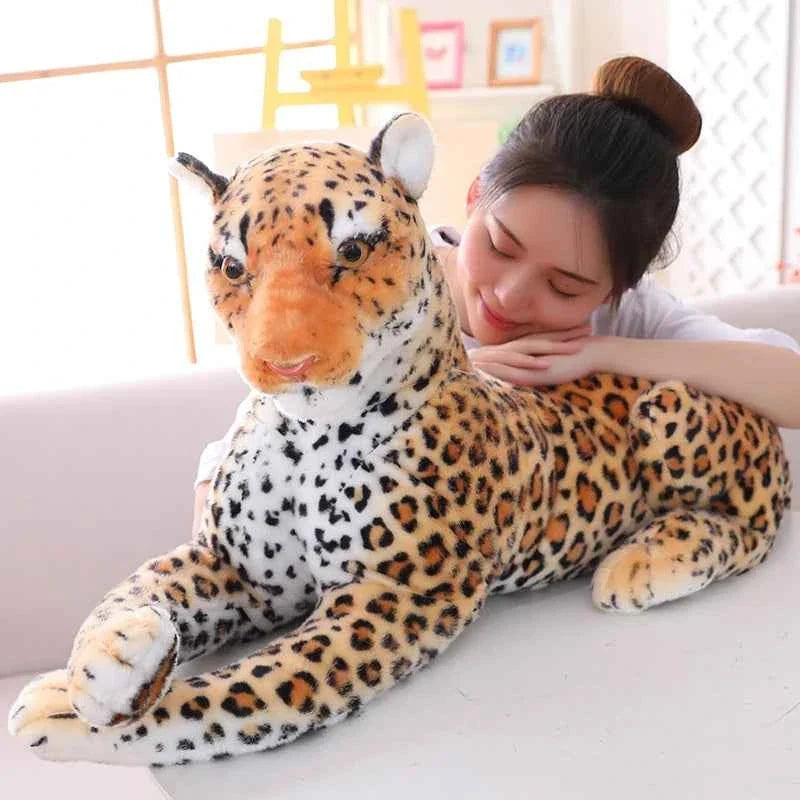 Giant Tiger/Panther Plush Toy (11.8-47.2 in) - Soft Stuffed Animal Pillow Gift